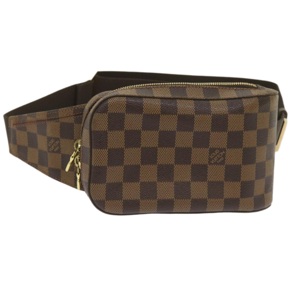 LOUIS VUITTON Damier Ebene Geronimos Shoulder Bag N51994 LV 66694
