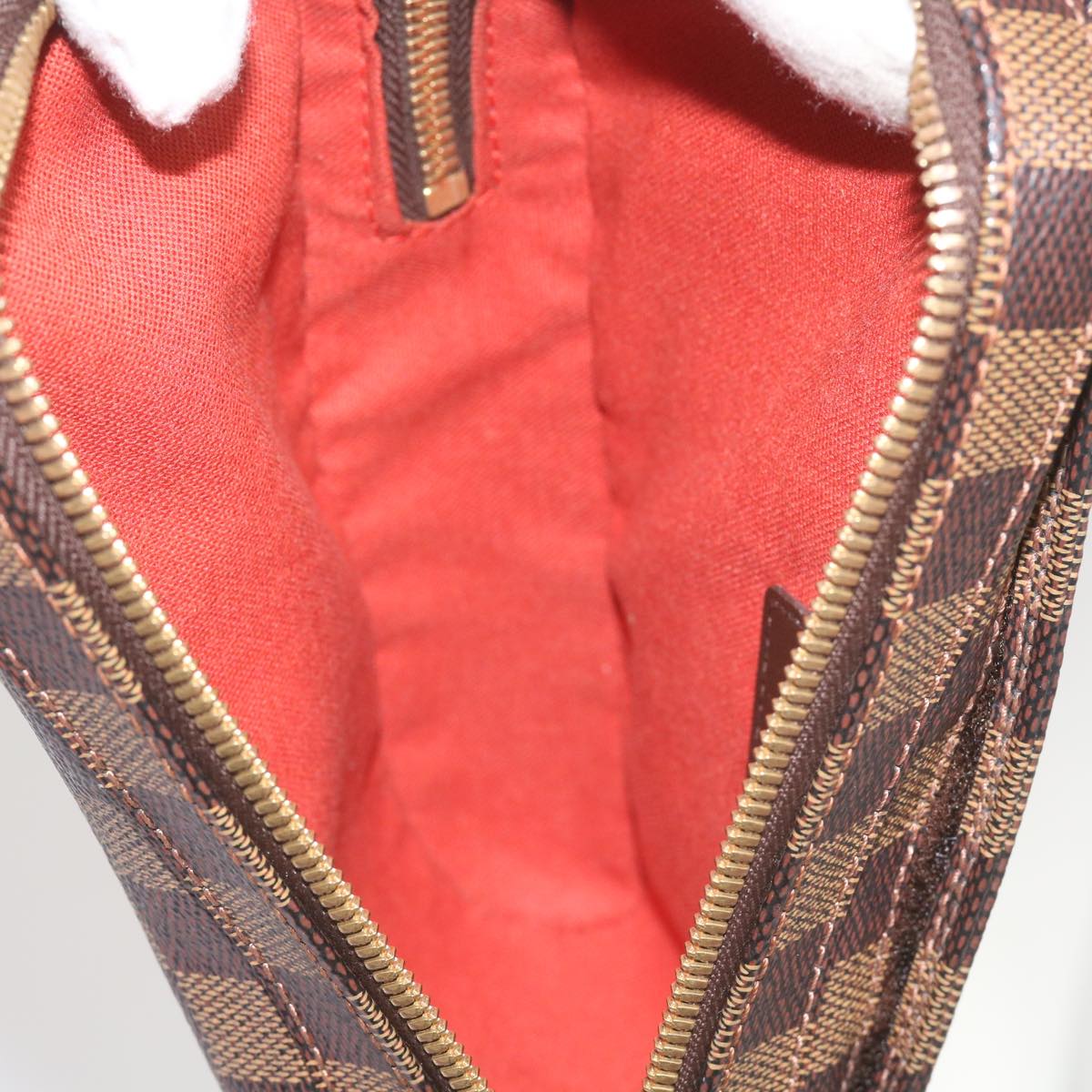 LOUIS VUITTON Damier Ebene Geronimos Shoulder Bag N51994 LV 66694