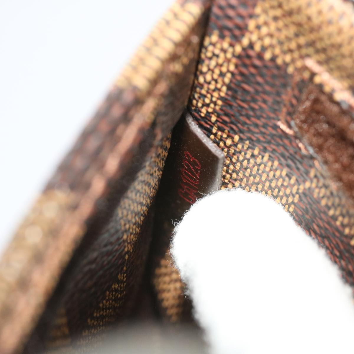 LOUIS VUITTON Damier Ebene Geronimos Shoulder Bag N51994 LV 66694