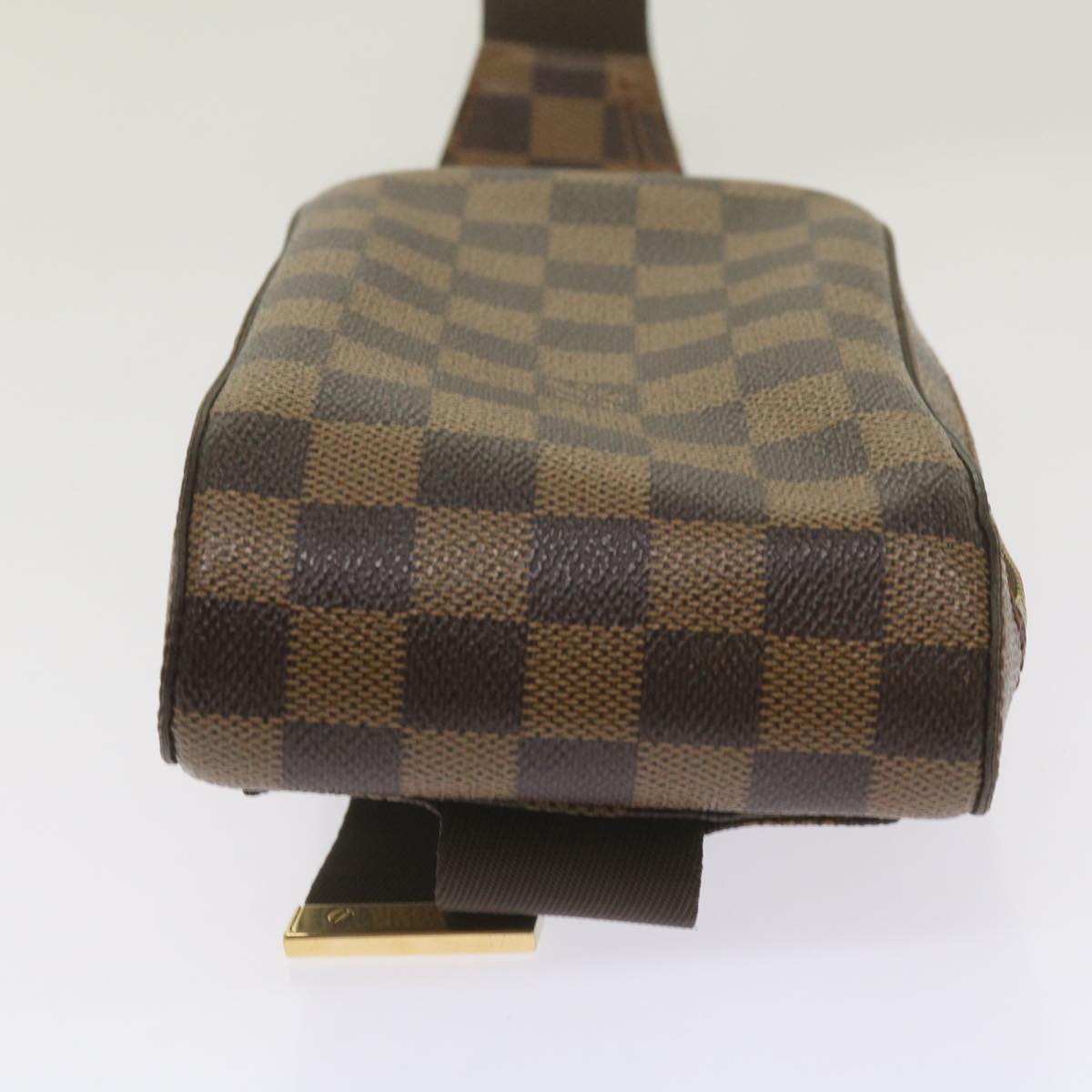 LOUIS VUITTON Damier Ebene Geronimos Shoulder Bag N51994 LV 66694