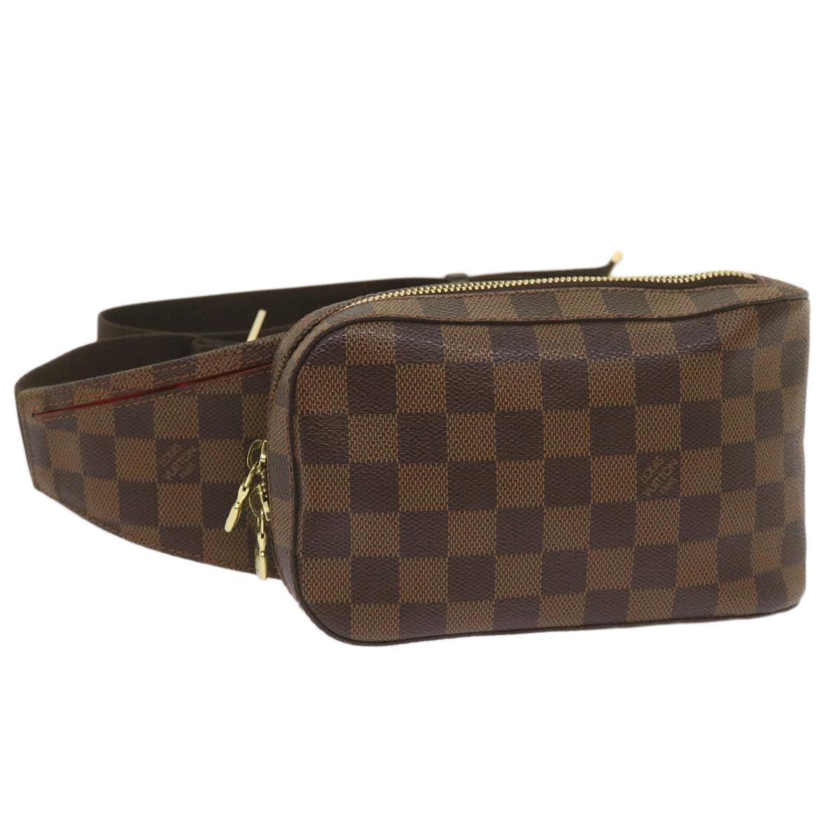 LOUIS VUITTON Damier Ebene Geronimos Shoulder Bag N51994 LV 66695