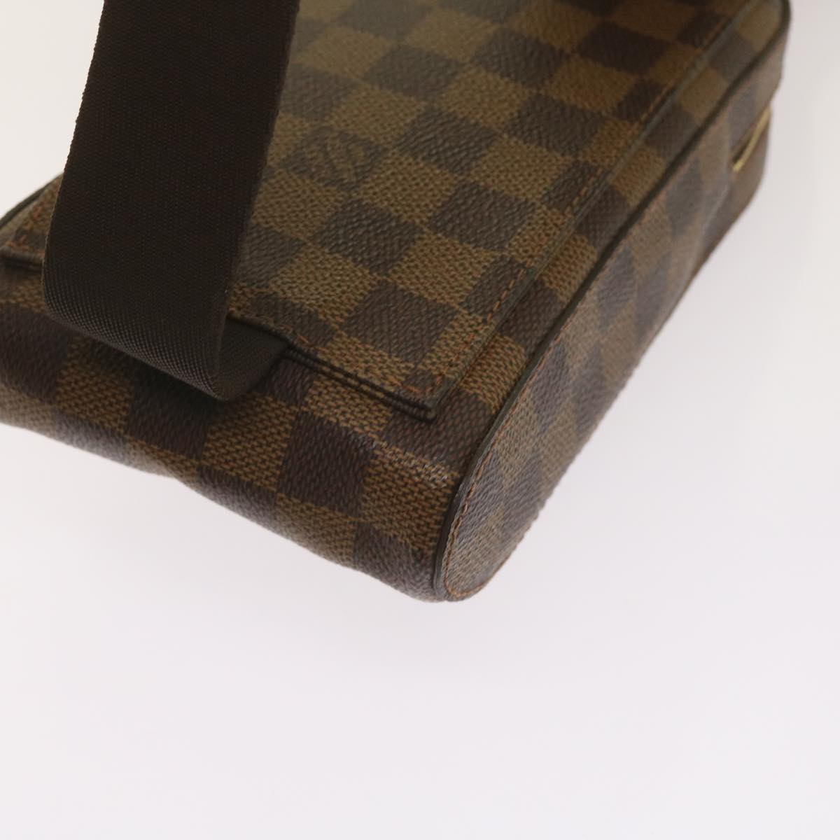 LOUIS VUITTON Damier Ebene Geronimos Shoulder Bag N51994 LV 66695