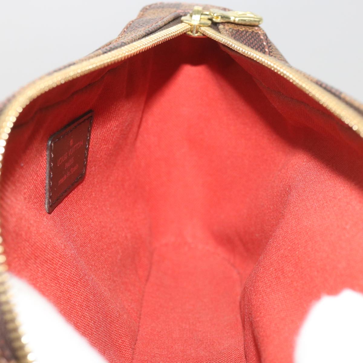 LOUIS VUITTON Damier Ebene Geronimos Shoulder Bag N51994 LV 66695