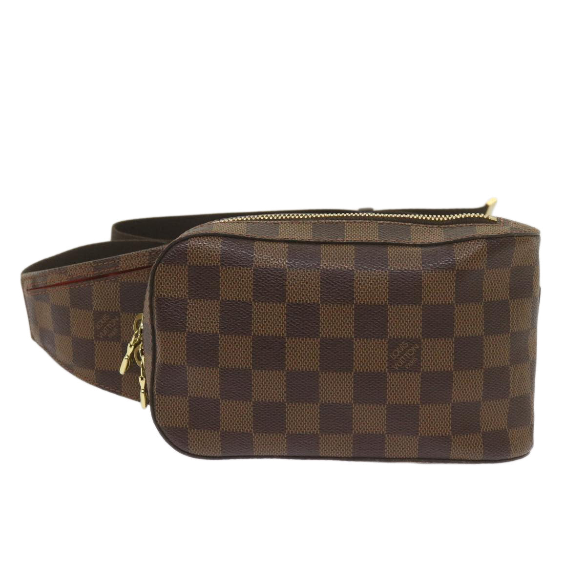 LOUIS VUITTON Damier Ebene Geronimos Shoulder Bag N51994 LV 66695
