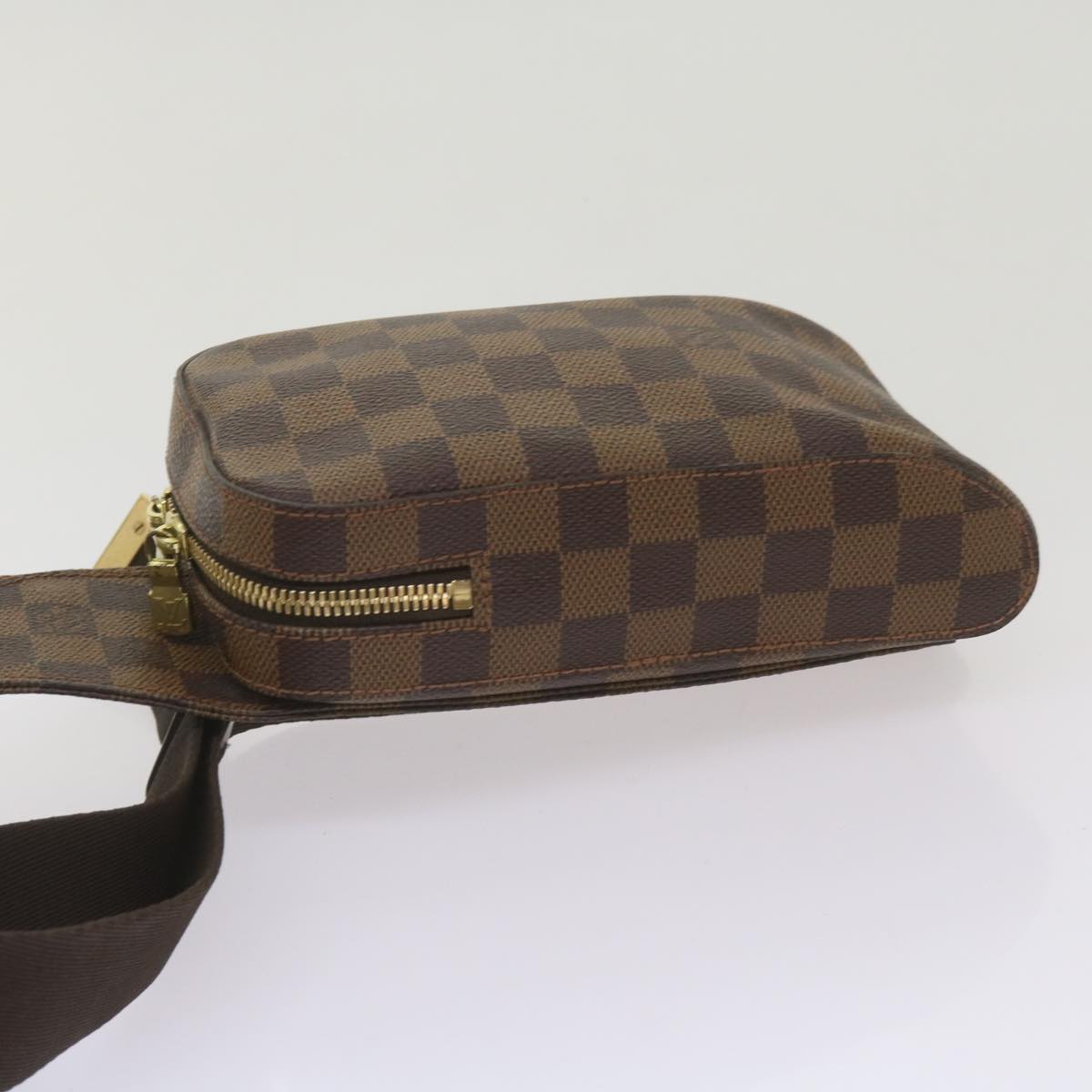 LOUIS VUITTON Damier Ebene Geronimos Shoulder Bag N51994 LV 66695