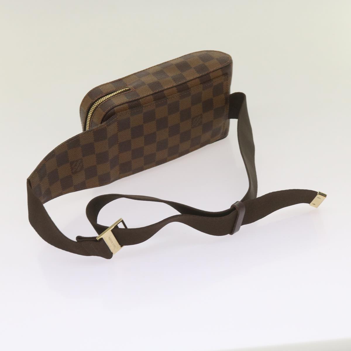 LOUIS VUITTON Damier Ebene Geronimos Shoulder Bag N51994 LV 66695