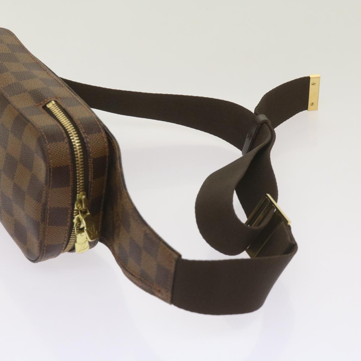 LOUIS VUITTON Damier Ebene Geronimos Shoulder Bag N51994 LV 66695