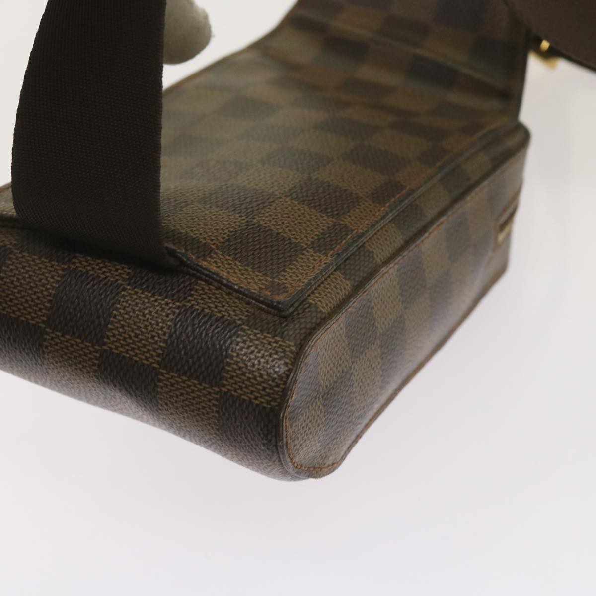 LOUIS VUITTON Damier Ebene Geronimos Shoulder Bag N51994 LV 66696