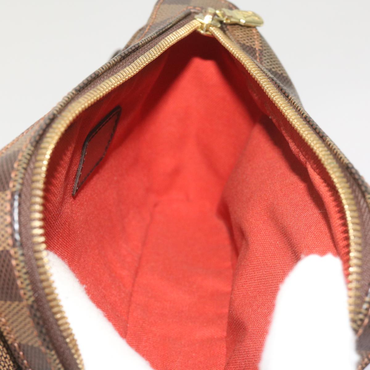 LOUIS VUITTON Damier Ebene Geronimos Shoulder Bag N51994 LV 66696
