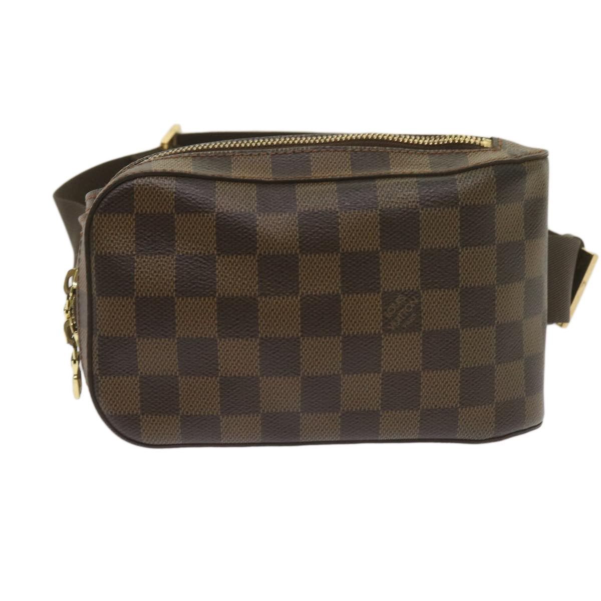 LOUIS VUITTON Damier Ebene Geronimos Shoulder Bag N51994 LV 66696