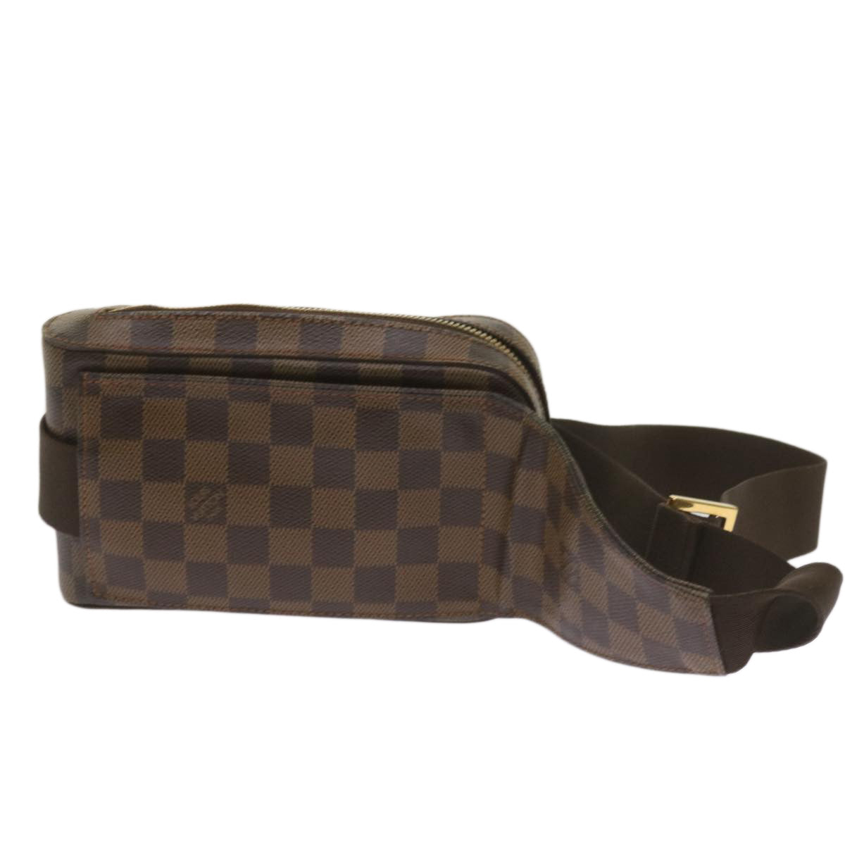 LOUIS VUITTON Damier Ebene Geronimos Shoulder Bag N51994 LV 66696