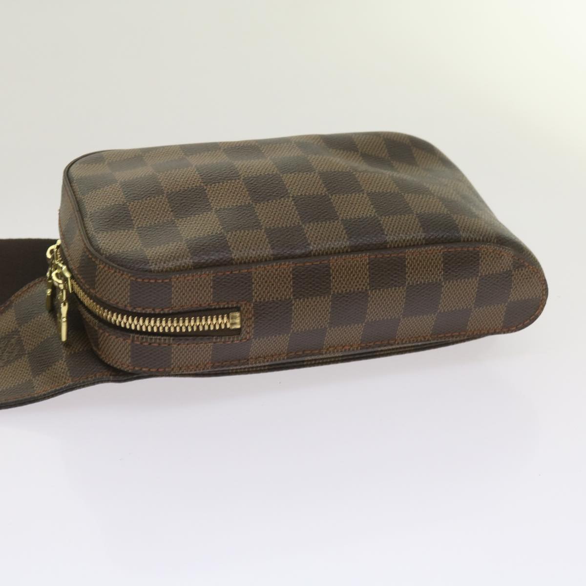LOUIS VUITTON Damier Ebene Geronimos Shoulder Bag N51994 LV 66696