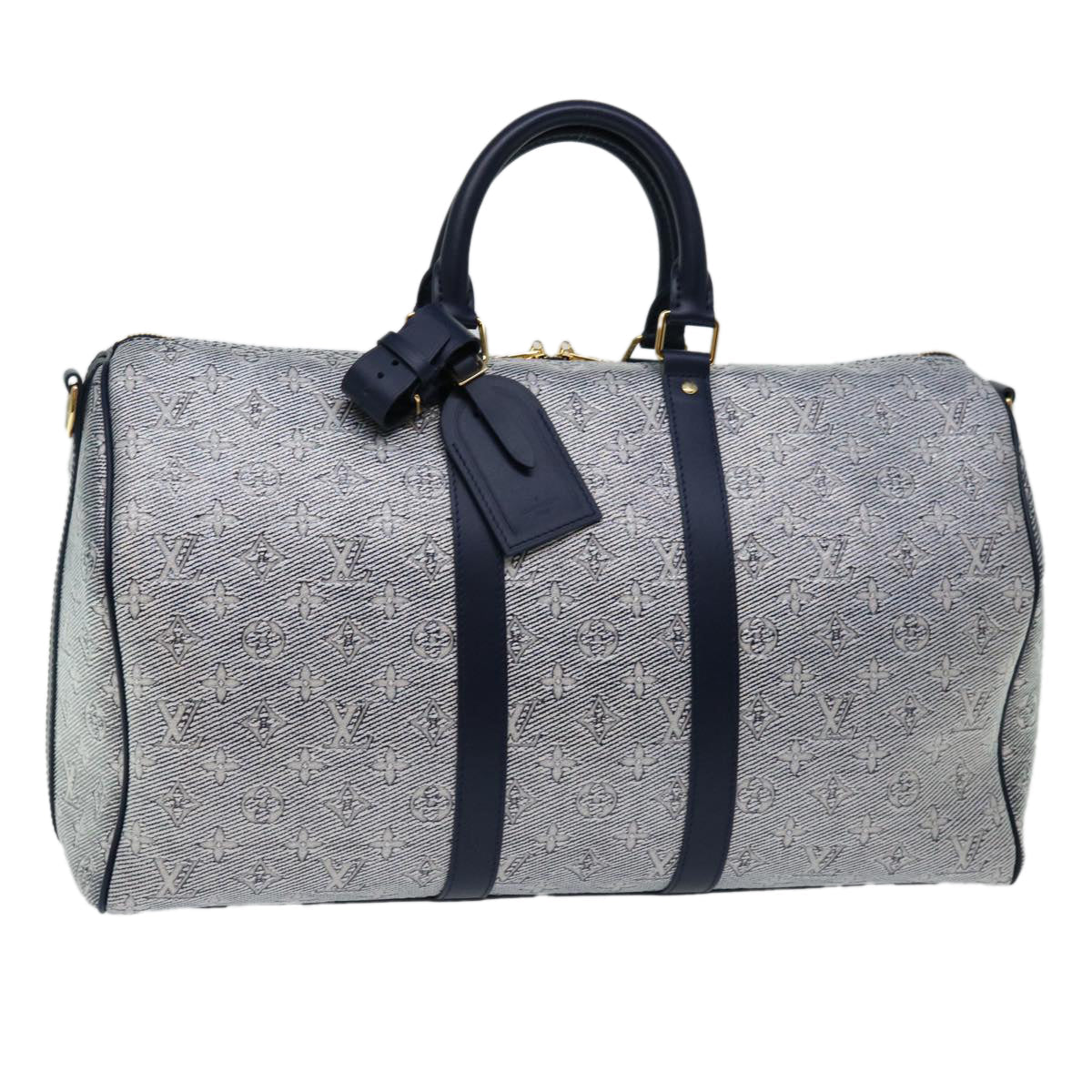 LOUIS VUITTON Laminated Jacquard Keepall Bandouliere 45 Bag M22923 66710S