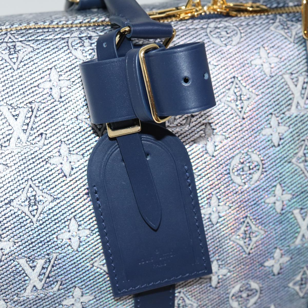 LOUIS VUITTON Laminated Jacquard Keepall Bandouliere 45 Bag M22923 66710S