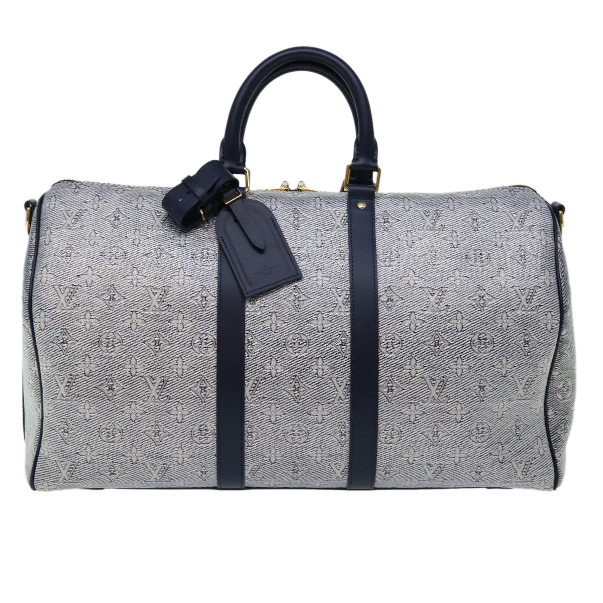 LOUIS VUITTON Laminated Jacquard Keepall Bandouliere 45 Bag M22923 66710S