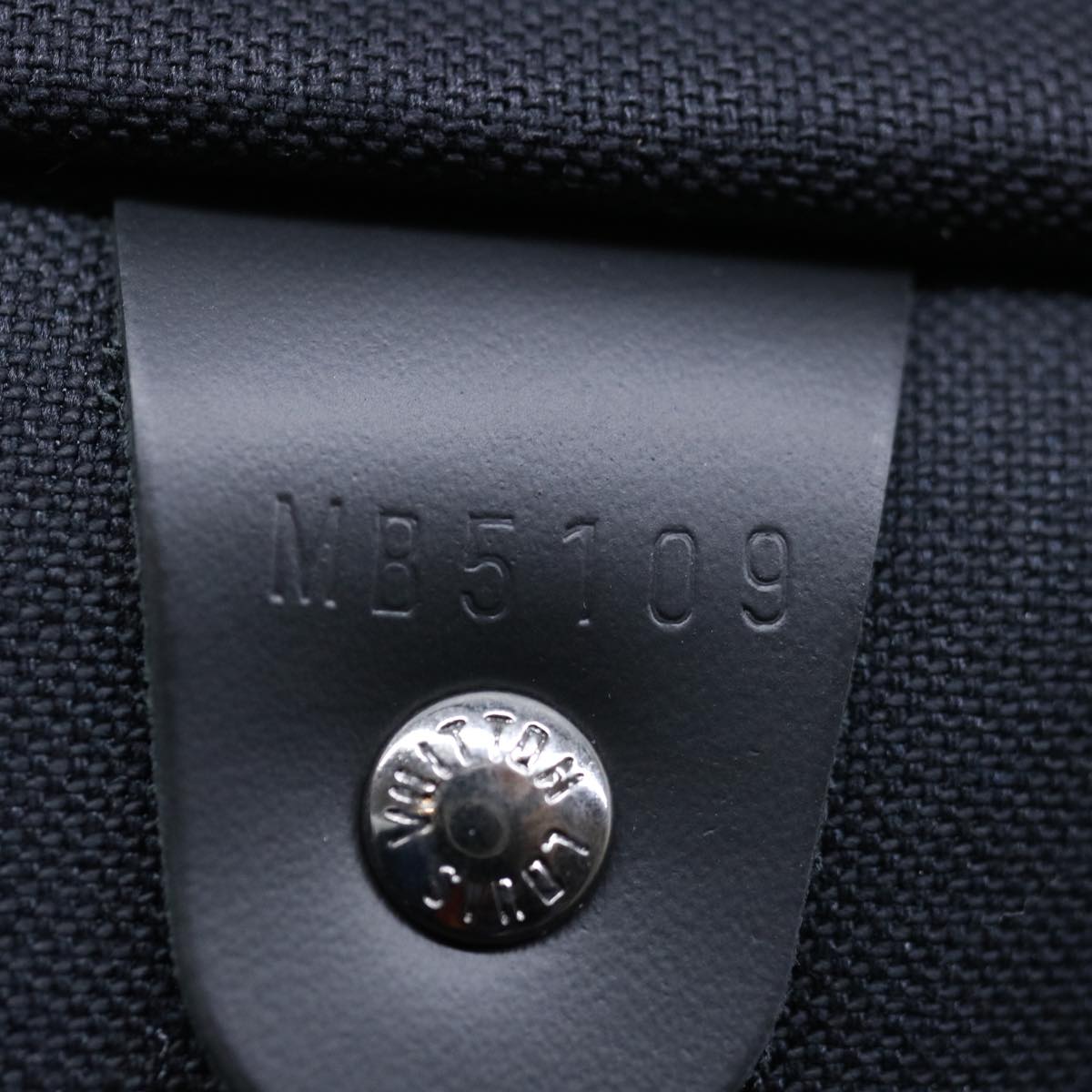 LOUIS VUITTON Monogram Eclipse Keepall Bandouliere 45 Bag M40569 LV 66711A