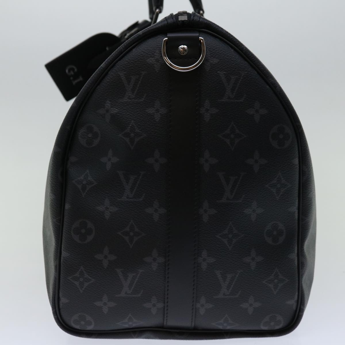LOUIS VUITTON Monogram Eclipse Keepall Bandouliere 45 Bag M40569 LV 66711A