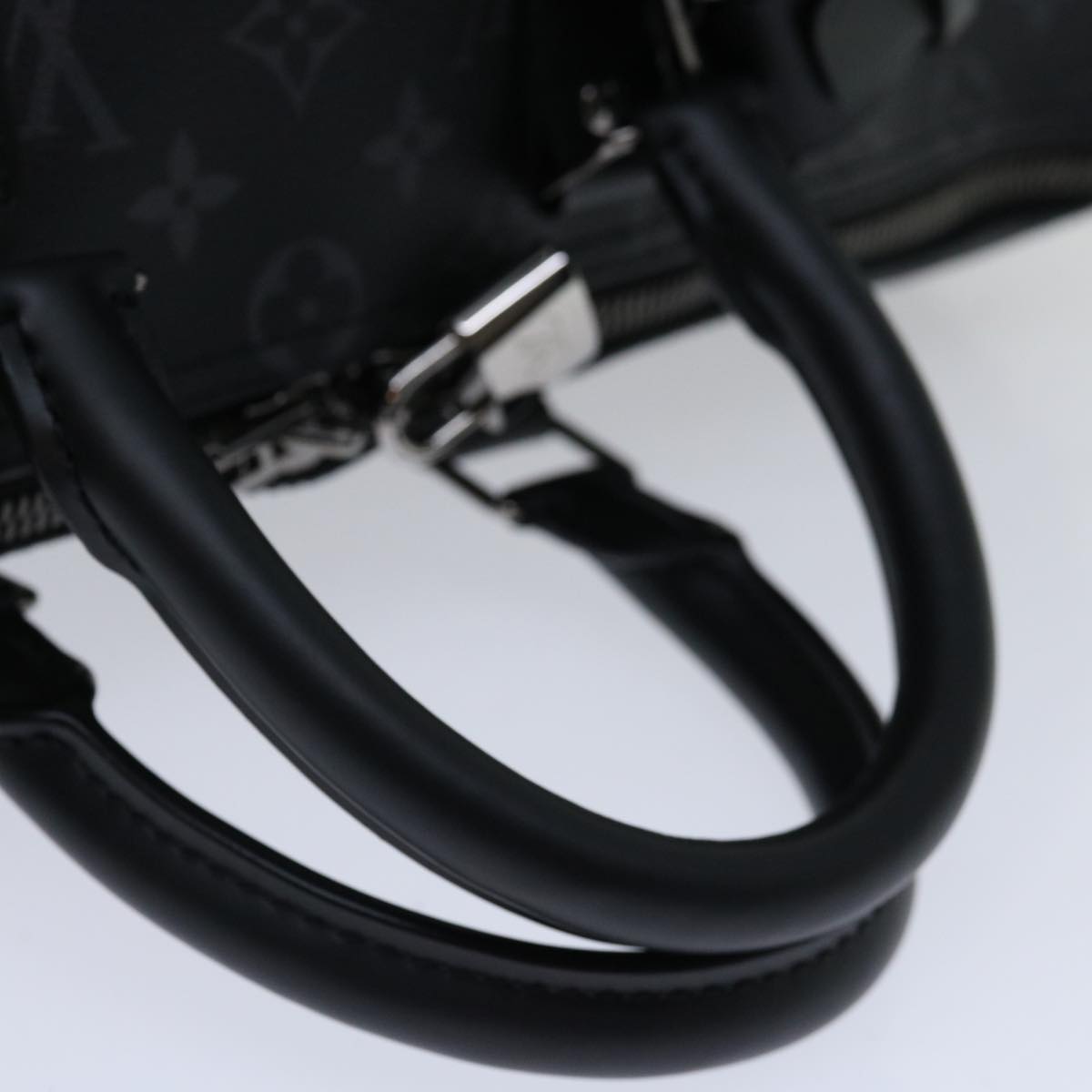 LOUIS VUITTON Monogram Eclipse Keepall Bandouliere 45 Bag M40569 LV 66711A