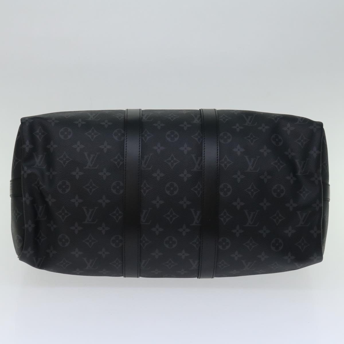 LOUIS VUITTON Monogram Eclipse Keepall Bandouliere 45 Bag M40569 LV 66711A