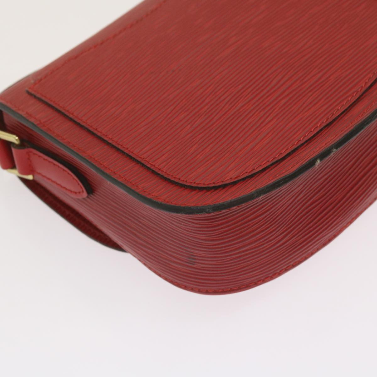 LOUIS VUITTON Epi Saint Cloud PM Shoulder Bag Red M52217 LV 66747