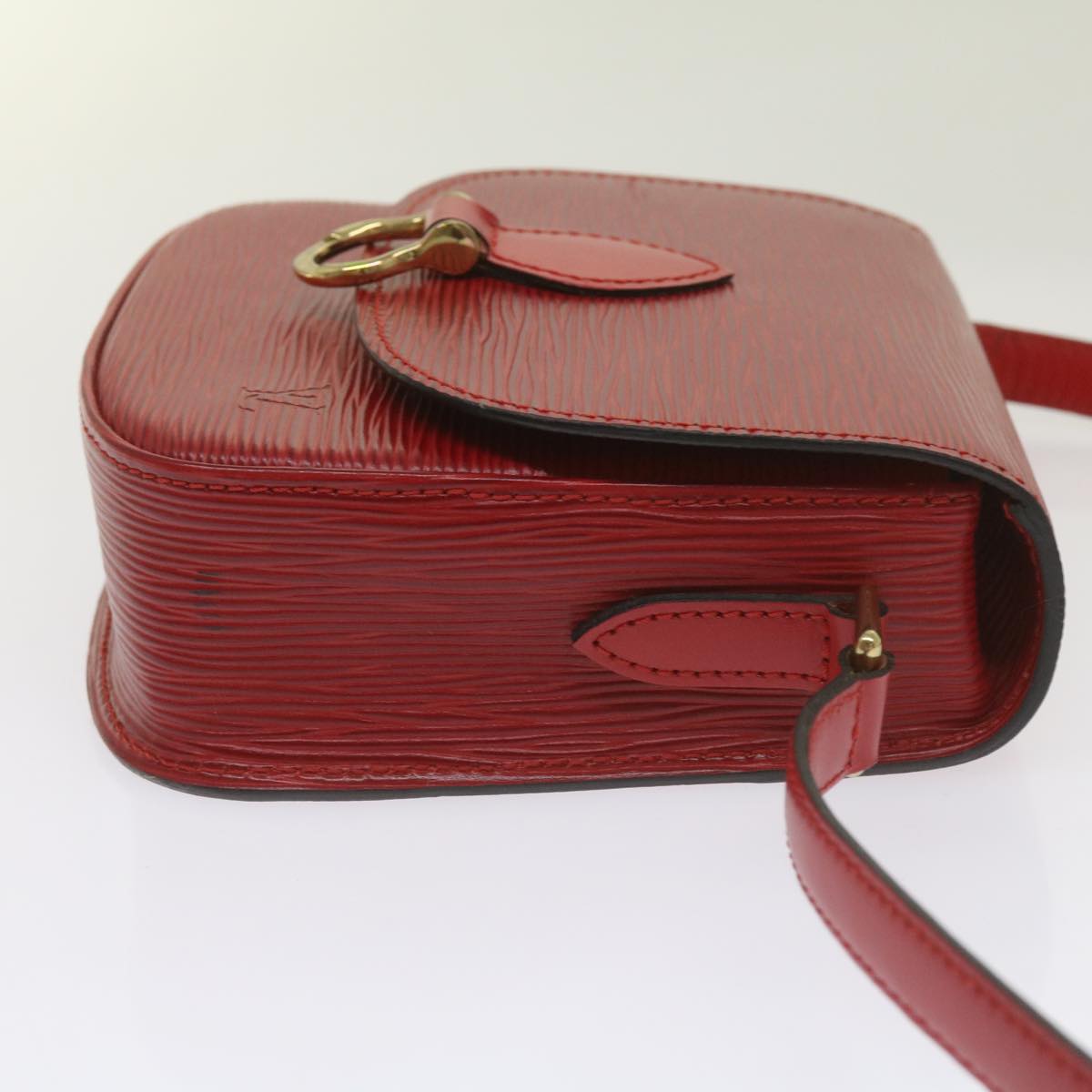 LOUIS VUITTON Epi Saint Cloud PM Shoulder Bag Red M52217 LV 66747