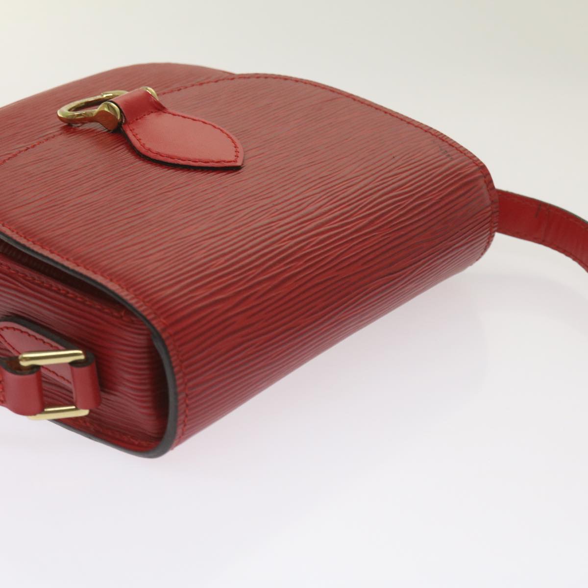 LOUIS VUITTON Epi Saint Cloud PM Shoulder Bag Red M52217 LV 66747