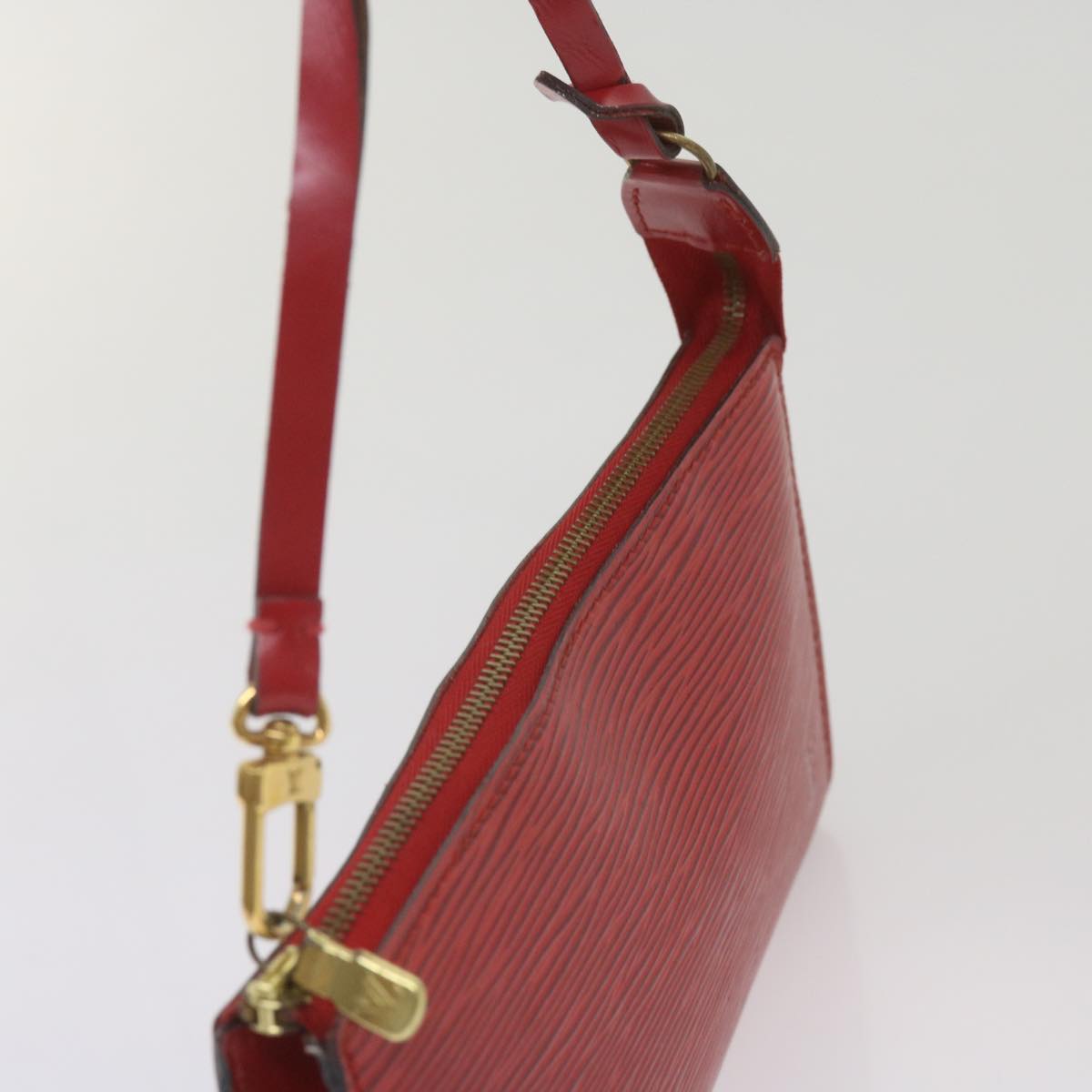 LOUIS VUITTON Epi Pochette Accessoires Accessory Pouch Red M52987 66760