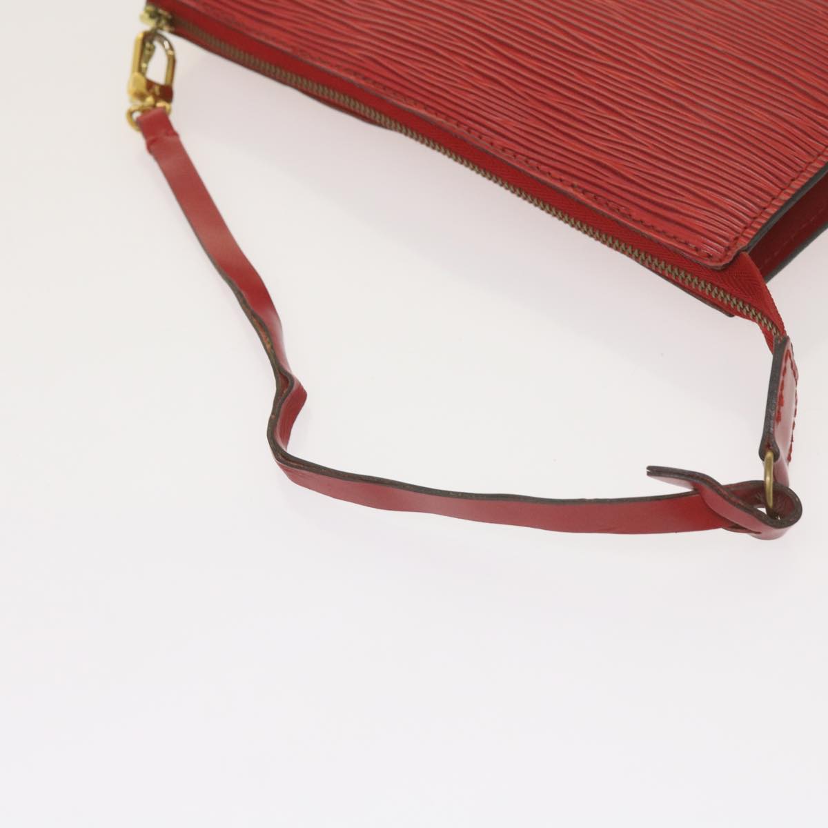 LOUIS VUITTON Epi Pochette Accessoires Accessory Pouch Red M52987 66760