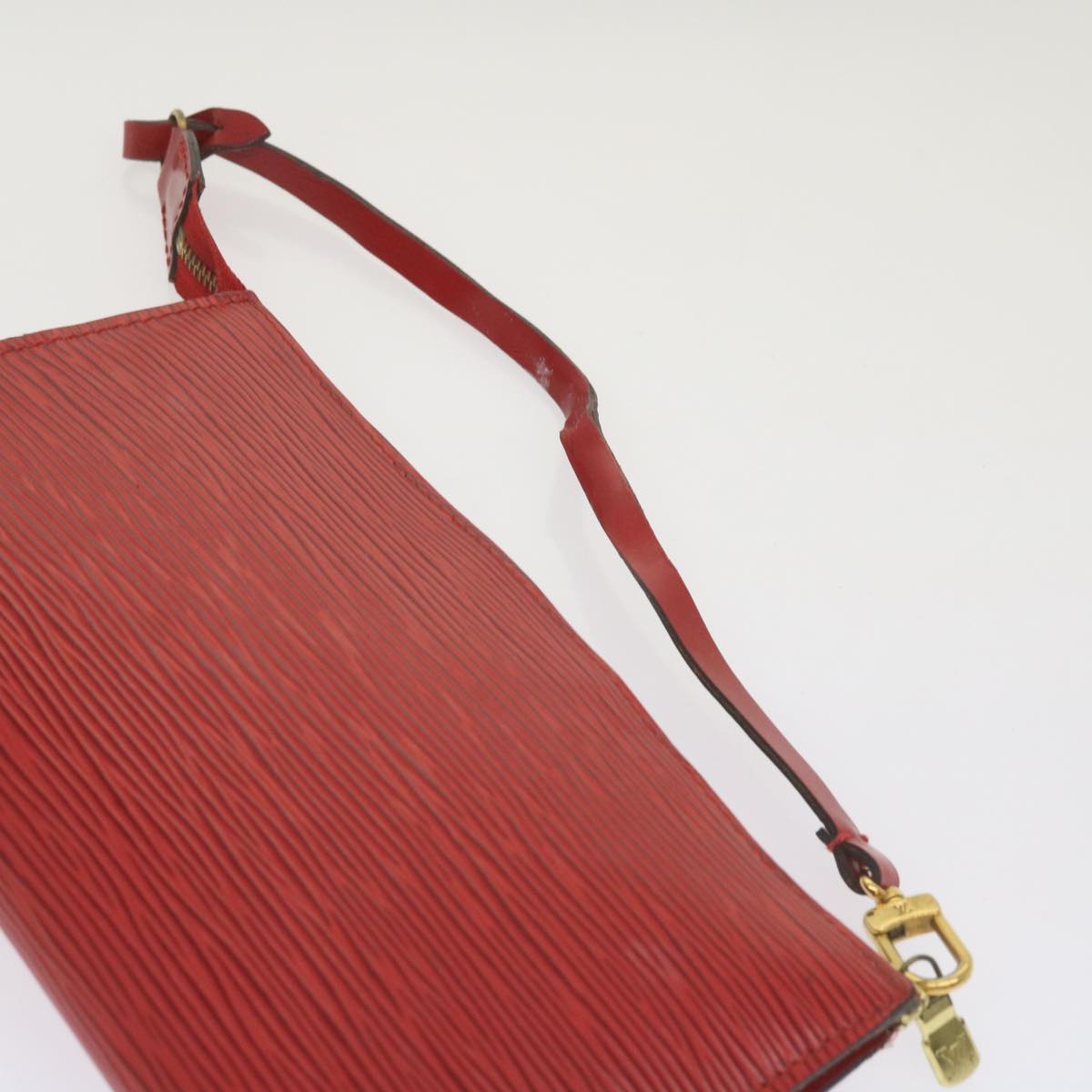 LOUIS VUITTON Epi Pochette Accessoires Accessory Pouch Red M52987 66760
