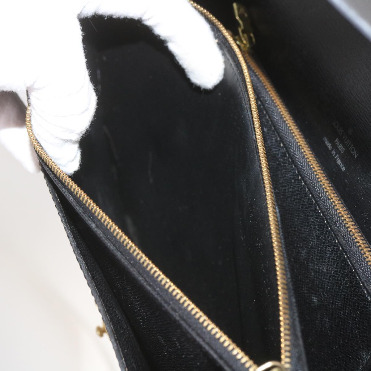 LOUIS VUITTON Epi Concorde Hand Bag Black M52132 LV 66763