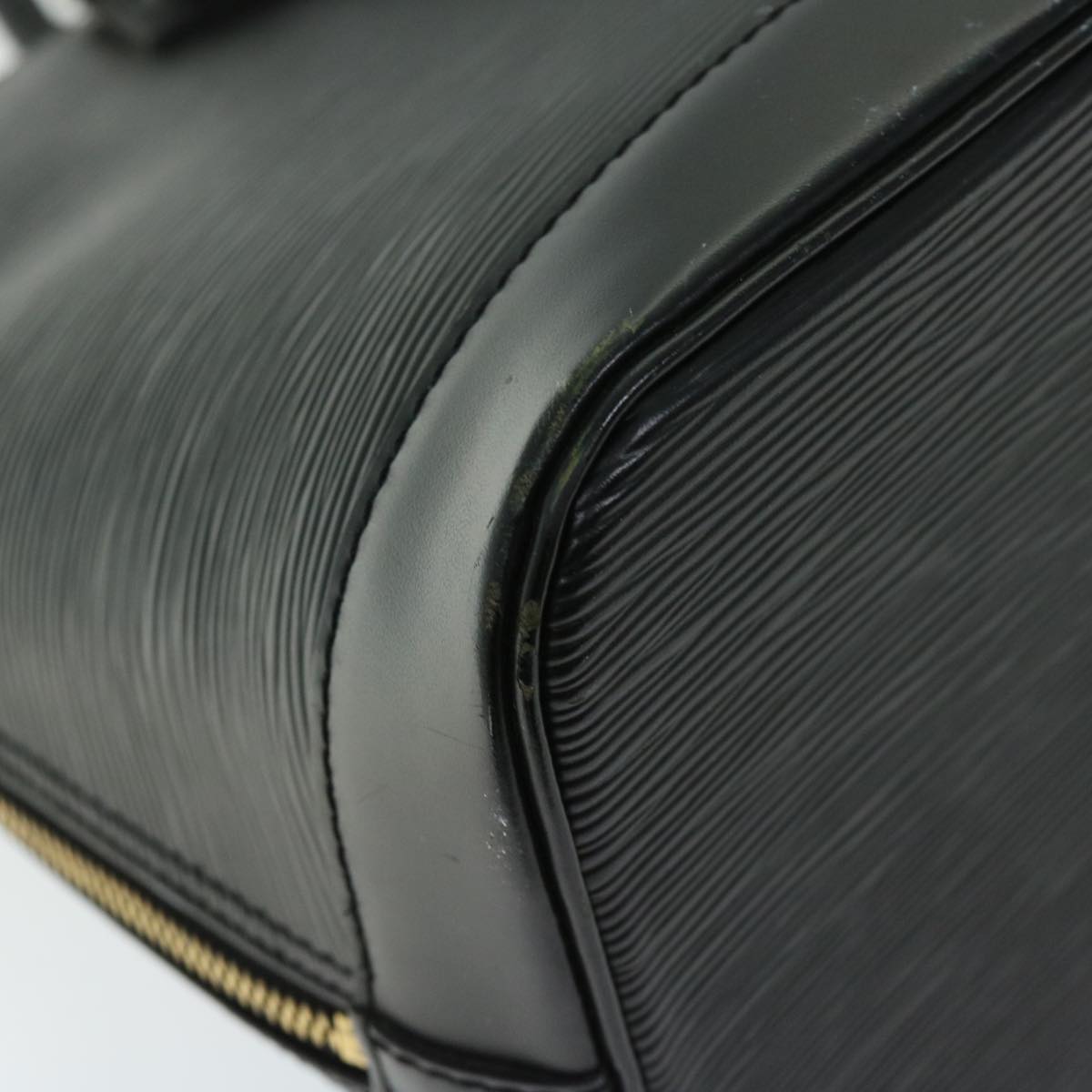 LOUIS VUITTON Epi Alma Hand Bag Black M52142 LV 66774