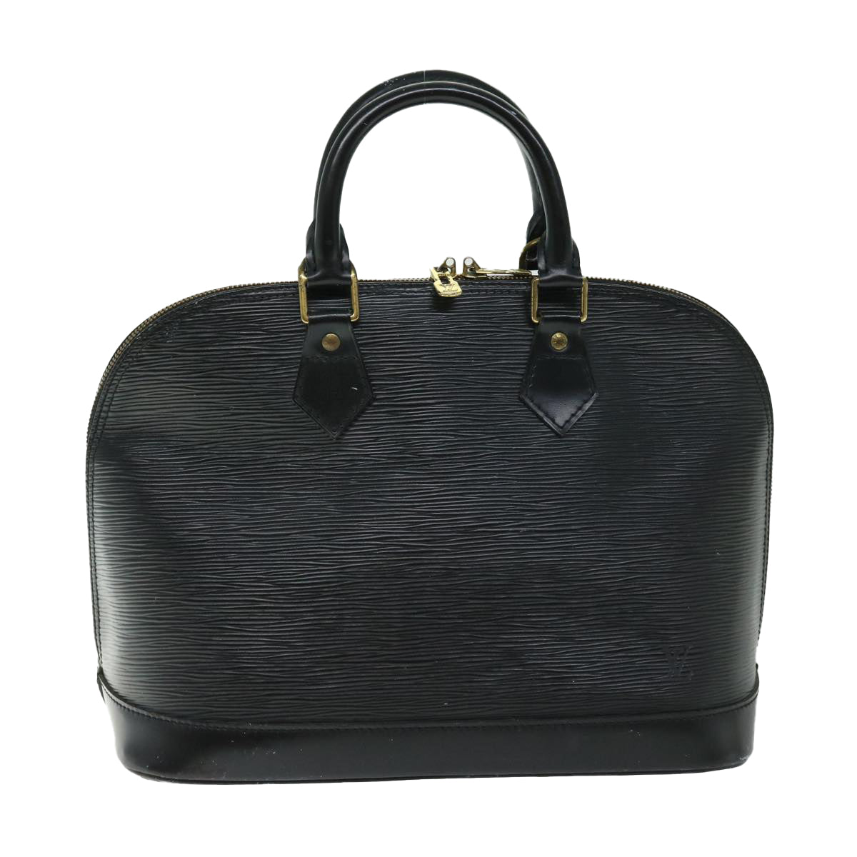LOUIS VUITTON Epi Alma Hand Bag Black M52142 LV 66774