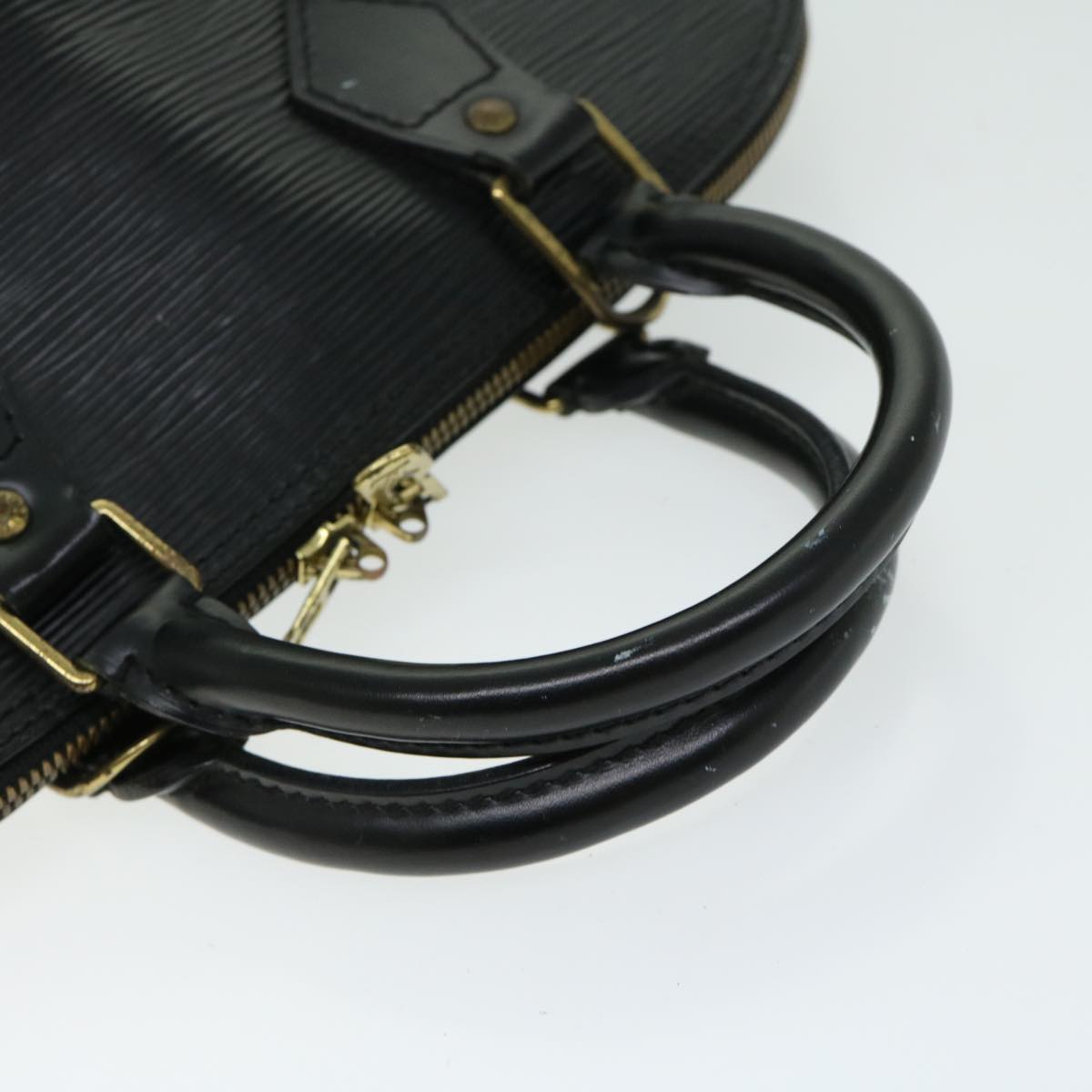 LOUIS VUITTON Epi Alma Hand Bag Black M52142 LV 66774