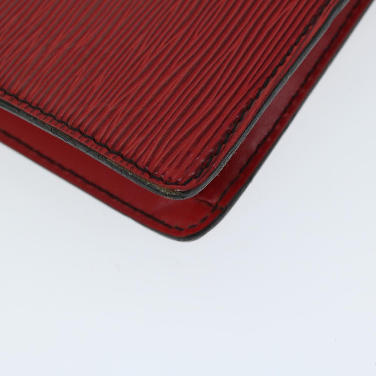 LOUIS VUITTON Epi Porte Documents Bandouliere Briefcase Red LV 66780
