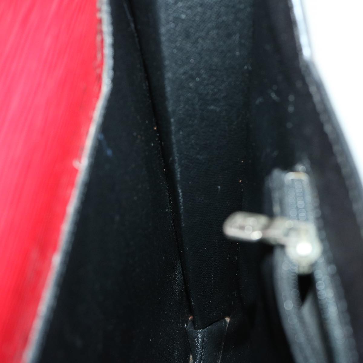 LOUIS VUITTON Epi Porte Documents Bandouliere Briefcase Red LV 66780