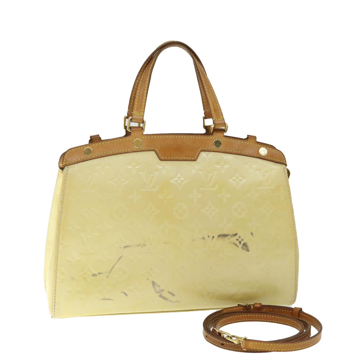 LOUIS VUITTON Monogram Vernis Blair MM Hand Bag 2way Dunne M90180 LV 66783