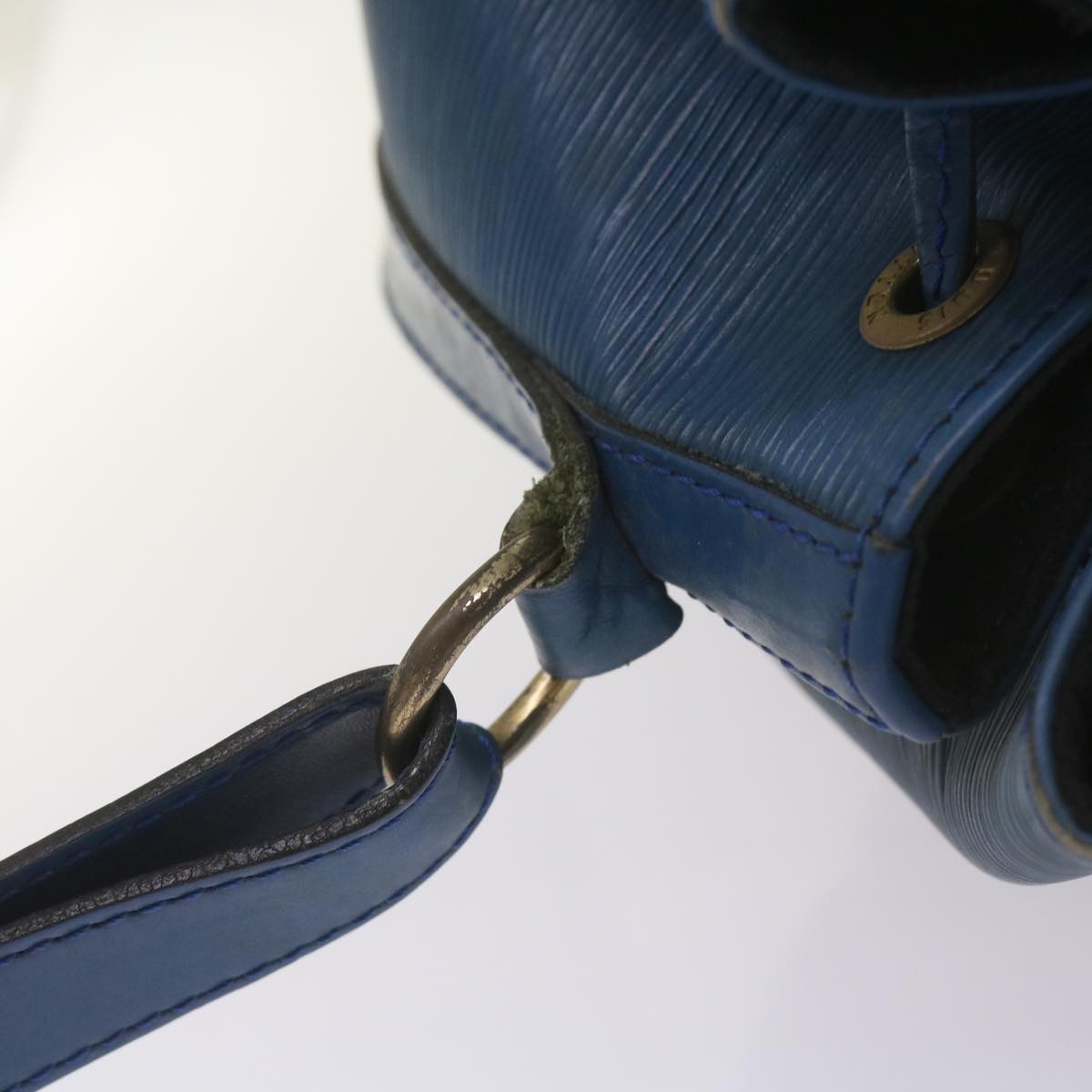 LOUIS VUITTON Epi Noe Shoulder Bag Blue M44005 LV 66785