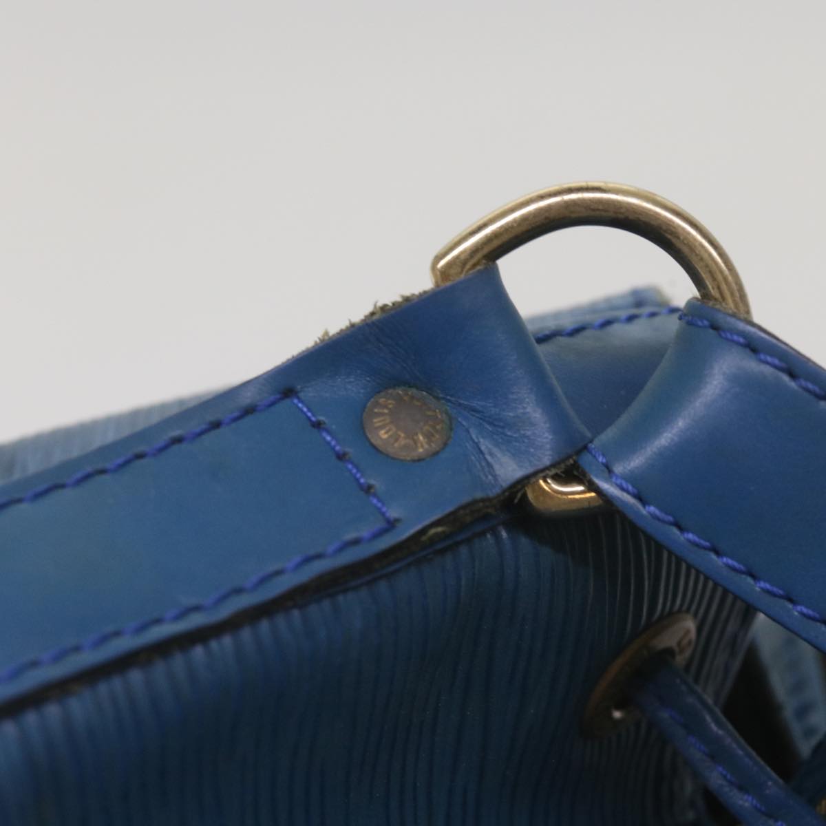 LOUIS VUITTON Epi Noe Shoulder Bag Blue M44005 LV 66785
