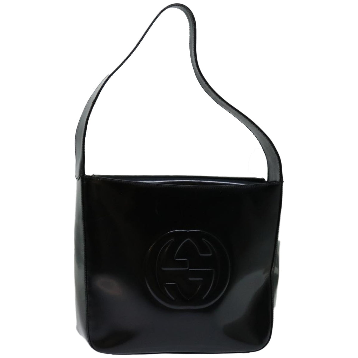 GUCCI Shoulder Bag Patent leather Black 000 0506  66799
