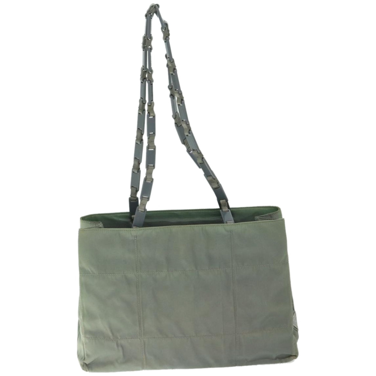 Luxury PradaTote Bag Nylon Gray 66802