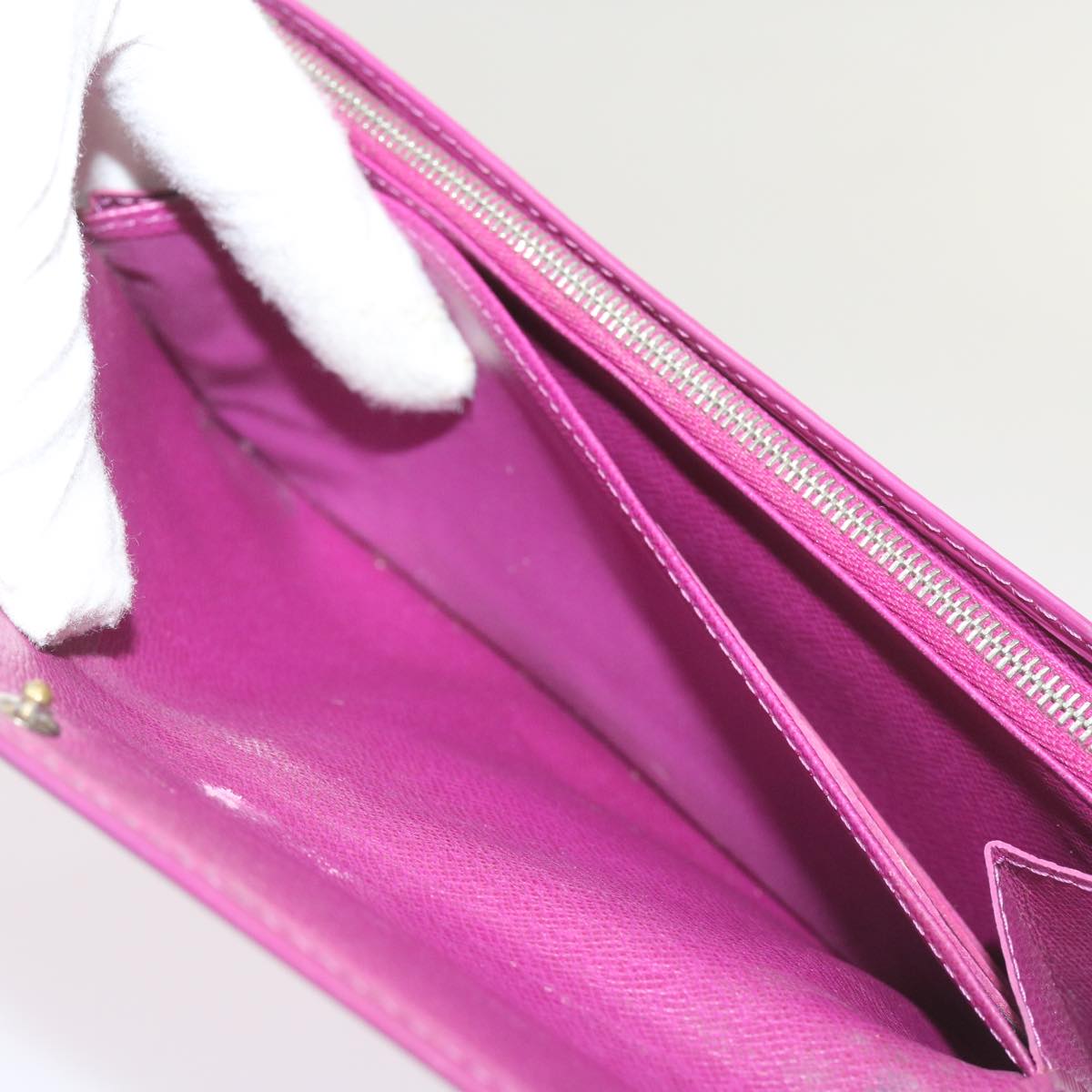 LOUIS VUITTON Epi Portefeiulle Sarah Long Wallet Grenard M6374L LV 66832