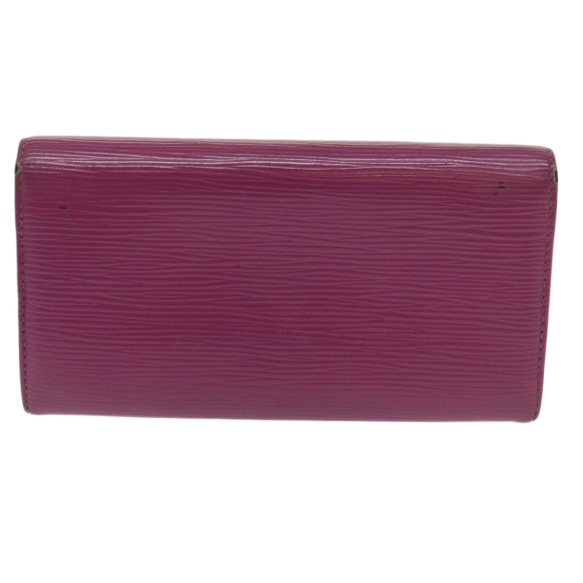 LOUIS VUITTON Epi Portefeiulle Sarah Long Wallet Grenard M6374L LV 66832