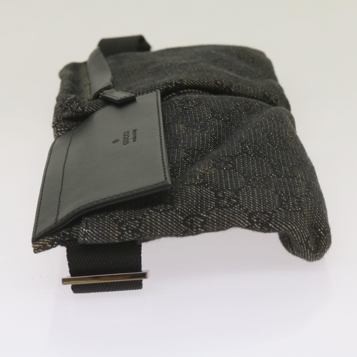 GUCCI GG Canvas Waist bag Black 28566  66840