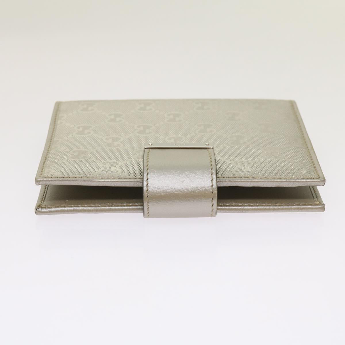 GUCCI GG implementation Day Planner Cover Silver 115240  66845