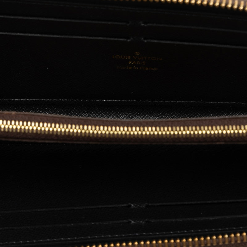 Louis Vuitton Monogram Reverse Portfolio Clemence Long Wallet M82336 Brown PVC Leather  Louis Vuitton