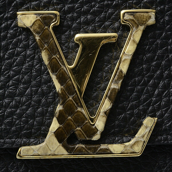 Louis Vuitton Capucines Long Wallet Noir N90129