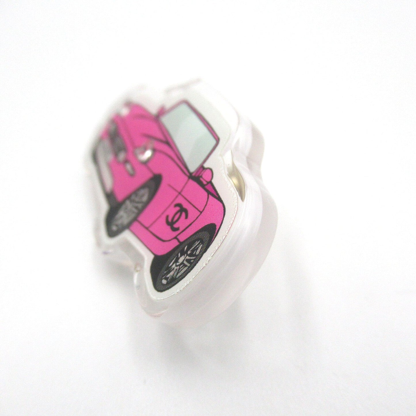 CHANEL Pin Brooch Car Brochure Accessories  GP (Gen Mesh)  Pink