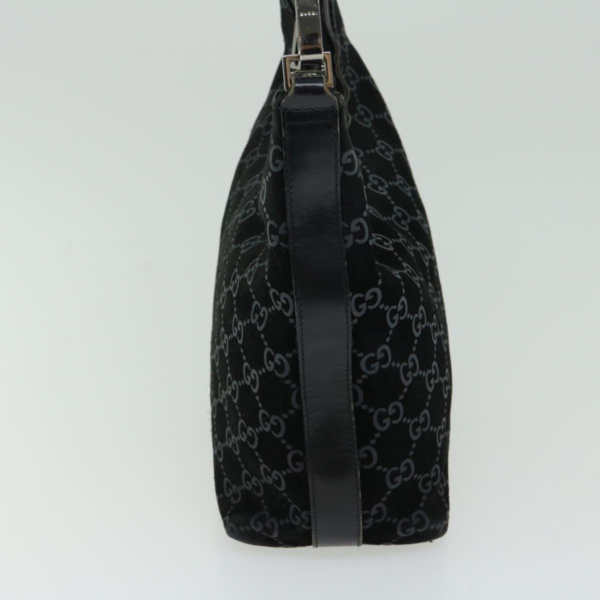 GUCCI GG Canvas Shoulder Bag Black 000 0602  66927