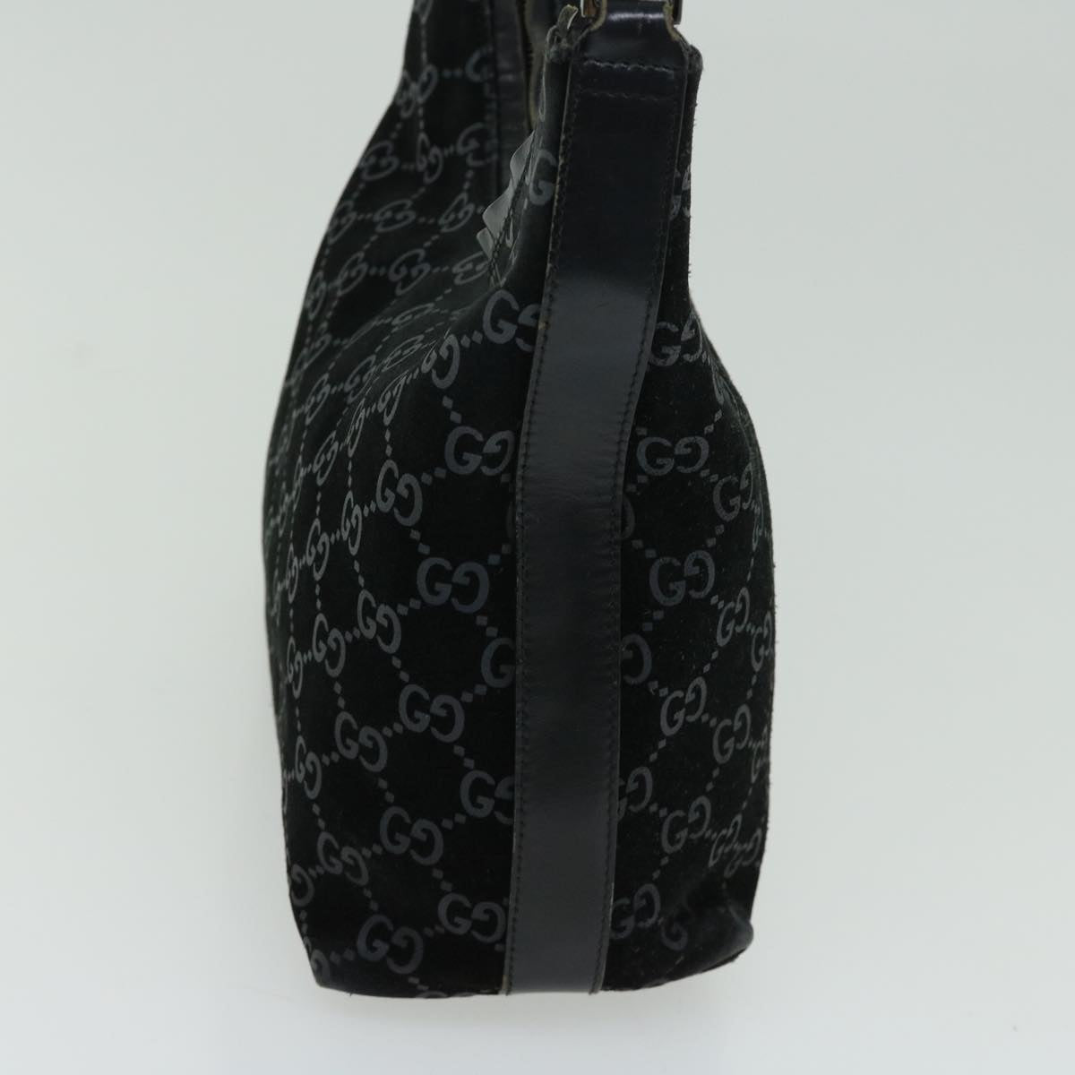 GUCCI GG Canvas Shoulder Bag Black 000 0602  66927