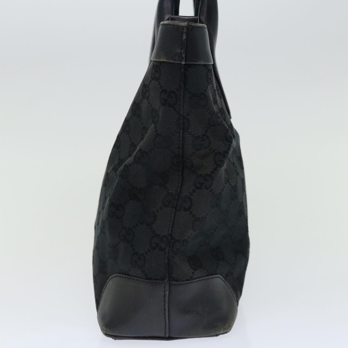 GUCCI GG Canvas Tote Bag Black 002 1119  66930